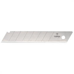 TOPEX Törhető penge 18mm, 10 db (17B348) (17B348)