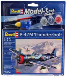 Revell Мodel de asamblat Revell Militar : Avioane - P-47M Thunderbolt (cu accesorii incluse) (R63984)