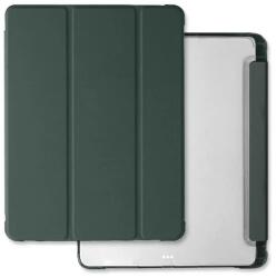 Mercury Clear háttértok iPad Pro 13 (2024) készülékhez sötét zöld