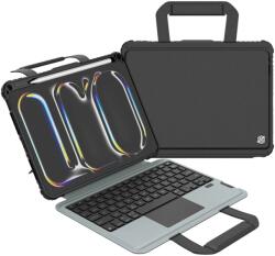 Nillkin Bumper GO billentyűzetes tok (Backlit Version) iPad Pro 11 2024 készülékhez fekete