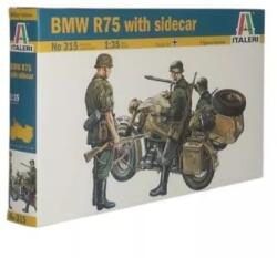 Italeri Italeri: Model de motocicletă BMW R75 Sidecar, 1: 35