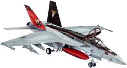 Revell Мodel de asamblat Revell Militar : Avioane - F/A-18E Super Hornet (cu accesorii incluse ) (R63997)