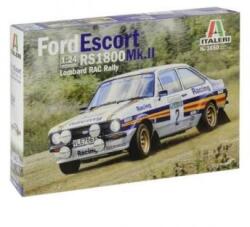 Italeri Italeri: Ford Escort RS1800 model auto, 1: 24