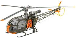 Revell Мodel de asamblat Revell Modern : Elicoptere - Alouette II (cu accesorii incluse ) (R63804)