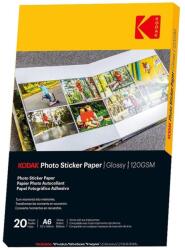 Kodak fotópapír ragasztható matrica, A4, 21x29, 7cm, fényes, 120g, 10db KO-3510645 (KO-3510645)