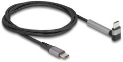 Delock Cablu USB 2.0 USB Type-C pentru dispozitive de la tată la tată cu funcție de picioare curbate PD 3.0 60 W 1, 5 m