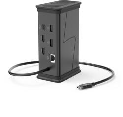 Hama USB-C 3.1 9 az 1-ben dokkolóállomás (HDMI, LAN, USB-A, USB-C, PD, JACK) (200150)