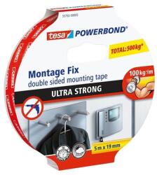 tesa Bandă adezivă, cu două fețe, foarte rezistentă, 19 mm x 5 m, TESA "Powerbond" 55792-00005-01 (55792-00005-01)