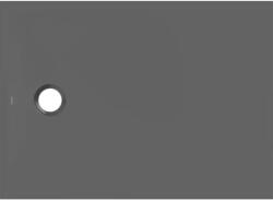 Geberit Cadita de dus Geberit CleanFloor30, 110x80x3.5 cm, grafit mat (551.205.DM.1)