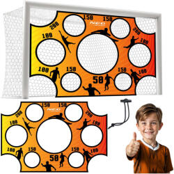 Neo-Sport Célzóponyva futballkapura, Neo-Sport, 300 x 200 cm, vízálló, ütésálló, rögzítőkkel, könnyű felszerelés (TE1479)