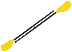 Bestway Evezőlapát szett, BESTWAY, sárga/fekete, 124 cm, 2 részes, műanyag fej, műanyag rúd, poliészter táskában, 2 darabos készlet (62015) (TE62015)