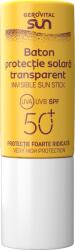 Farmec Baton protectie solara transparent SPF50+ Sun, 12 ml, Gerovital