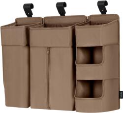 Lionelo - Органайзер за бебешко креватче 3 в 1 SIDEPOCKET бежов (LN0538)