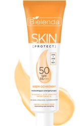 Bielenda SPF 50 napvédő krém, Bielenda, Skin Protect, ragyogás és energizálás, 40 ml