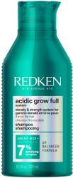 Redken Acidic Grow Full System sampon azelainsavval, koffeinnel és probiotikumokkal, a töredezésre hajlamos vékony haj dúsítására és erősítésére, 300ml