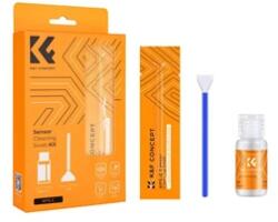 K and F Concept K&F Concept kamera aps-c érzékelő tisztító szett, 16 mm, 10 db-os + 20 ml tisztító folyadékkal (KF-1616) - tripont
