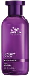 Wella Ultimate Color Shampoo színvédő sampon festett hajra glicinnel és B5-tel, 250 ml