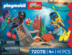 Playmobil Scafandru de poliție cu comoară Figurina