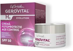 Gerovital H3 Evolution Age Control SPF 50 nappali krém, ránctalanító hatás, 50 ml