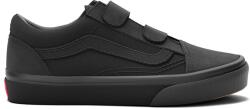 Vans Vans, Fűzős bőrsneaker, Fekete, 34 EU (VN000VHEENR-3)
