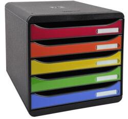 Exacompta Cutie documente, plastic, 5 sertare, EXACOMPTA "Big-Box Plus Iderama Dulap arhivare