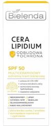 Bielenda Cera Lipidium SPF 50 védőkrém, multiceramid és fényvédelem, 30 ml