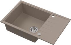 Ruvetti Axel gránit mosogató 78x50 cm bézs 3001AX_BE160XL_W (3001AXBE160XLW)