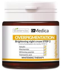 Bielenda Dr Medica Overpigmentation éjszakai világosító krém, bőrtónus-kiegyenlítő STEP 2, 50 ml