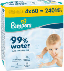 Pampers Aqua nedves törlőkendő 4x60 db