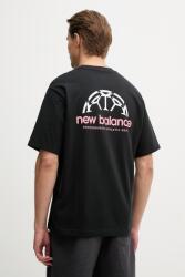 New Balance tricou pentru bărbați, din bumbac Football Club PPY2-TSM139_99X (MT61B347BK)