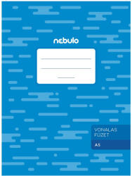Nebulo Nebulo: Vonalas spirál füzet A/5 (SF-ECO-A5-VO)