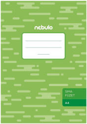 Nebulo Nebulo: Sima spirál füzet A/4 (SF-ECO-A4-SI) - jatekshop