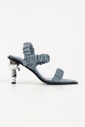 Karl Lagerfeld sandale cu toc pentru femei Karl Nft Heel PPY2-KLD0WE_05X (KL39116D.DAB)