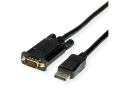 Roline Cablu Displayport la VGA T-T 1m, Roline 11.04. 5970* (11.04.5970-20)