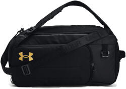 Under Armour Contain Duo MD BP Duffle Black/Metallic Gold Sporttáska