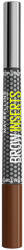 Maybelline Brow Inserts Medium Brown 4 kétvégű szemöldökfilc háromágú heggyel és színezett géllel