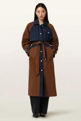 AllSaints trenci pentru femei, cu bumbac DAYLY TRENCH PPYH-KPD05K_88X (WO508Z)