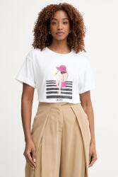 Liu Jo tricou pentru femei, din bumbac cu elastan PPY2-TSD1Y6_00X (VA6170.JS003)