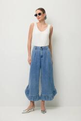 BIZUU pantaloni pentru femei, din denim NELLA PPY2-SPD15E_55X (NELLA.NIEBIESKI)