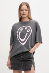 HUGO Blue tricou pentru femei, din bumbac Oversized_Tee_B PPY2-TSD1HK_90X (50560783)