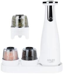 Adler elektromos só- és borsőrlő szett (3 részes, USB-s) (AD_4449W)