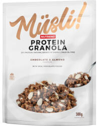 Nutrend Müsli! Protein Granola 300 g, málna-áfonya
