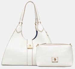 U. S. Polo Assn U. S. Polo Assn. shopper női műbőr MARGARET - fehér Univerzális méret