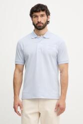 Lacoste férfi pamut póló - kék S - answear - 31 990 Ft