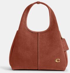 Coach keresztpántos táska női velúrbőr Suade Lana Shoulder Bag 23 - barna Univerzális méret