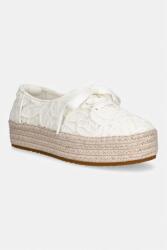 TOMS VALENCIA LACE UP teniszcipő női - fehér Női 37 - answear - 37 990 Ft