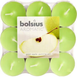 Bolsius illatos teamécses zöldalma 18 db