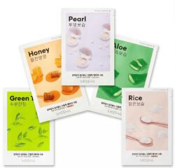 Missha Set de măști Airy Fit Sheet Mask - 5 măști faciale Masca de fata