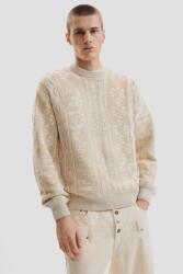 Desigual - VINTAGE IVORY - Elegáns Férfi pulóver (26SMJF141015)