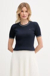 Lacoste t-shirt női pamut - sötétkék 36